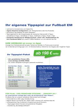 Preisliste EM Tippspiel (PDF-Download)