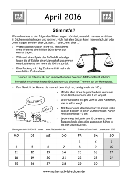 Grundschule April 2016