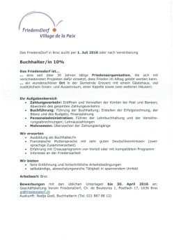 hier - im Friedensdorf