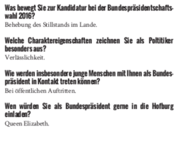 Hier klicken f&uuml;r die Antworten von Richard Lugner