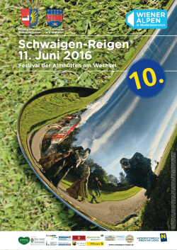Plakat 2016 - Schwaigen