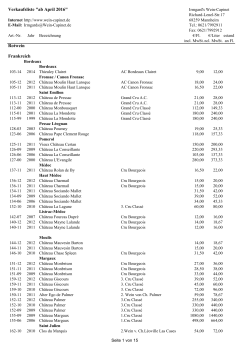 Weinliste Januar 1998