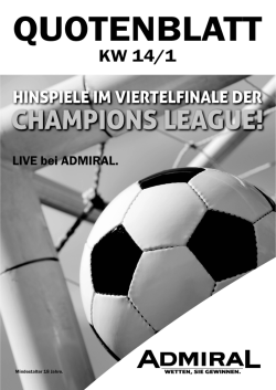 Inhaltsverzeichnis