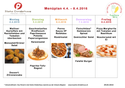 Woche 04.04.2016