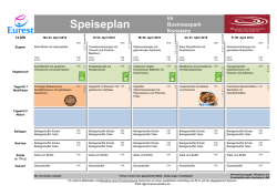 Speiseplan - Compass Group