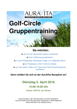 Golf-Circle Gruppentraining