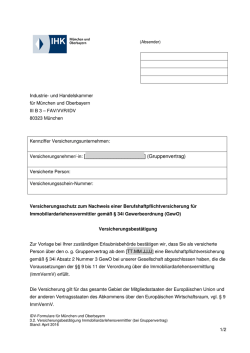 IDV-Formular 3.2 - IHK M&uuml;nchen und Oberbayern