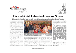 Artikel der PNP vom 31.03.2016