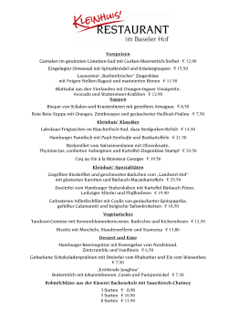 Unsere Speisekarte als PDF zum