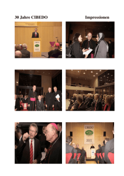 30 Jahre CIBEDO Impressionen
