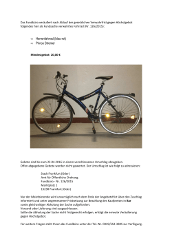 Herrenfahrrad (blau-rot) &bull; Prince Stremer
