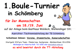 in Sch&ouml;mberg