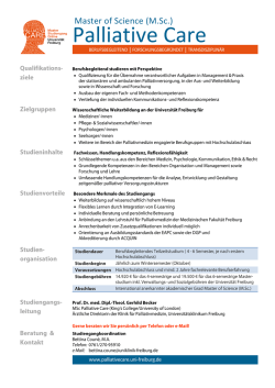 Infoblatt - Palliative ch