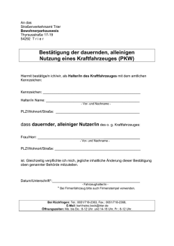 Stadt Trier - Startseite