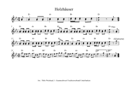 Holzhäuser Noten - Trachtenverband Unterfranken