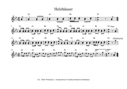 Holzhäuser Noten - Trachtenverband Unterfranken