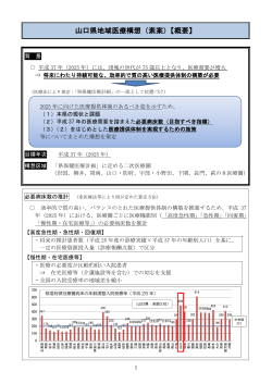 山口県地域医療構想（素案）概要(PDF文書)