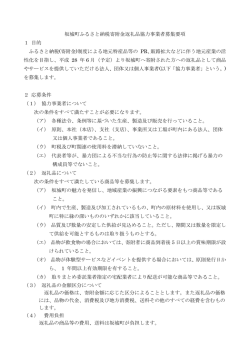 募集要項(PDF文書)