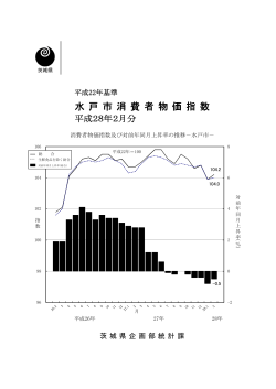 平成28年2月分水戸市消費者物価指数のダウンロード（PDF