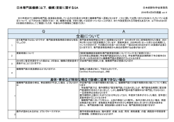 AQ 全般について - 日本麻酔科学会