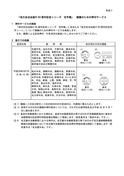 別添 3 - 郵便局