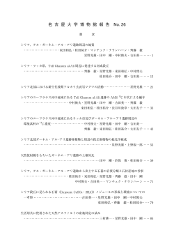 PDF（965KB） - 名古屋大学博物館