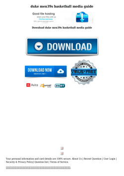 duke men39s basketball media guide