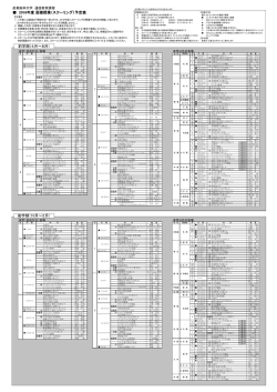 2016年度 面接授業（スクーリング）