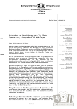 Informationsschreiben Teil10 - Sch&uuml;tzenkreis Wittgenstein