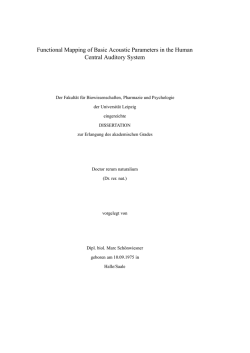 Institut f&uuml;r Biologie - General Zoology and Neurobiology