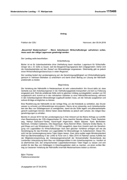 Drs. 17/5486 - Nieders&auml;chsischer Landtag