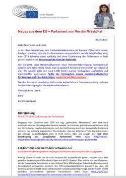Freitagsmail KW 14-2016