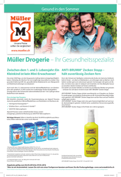 Pdf ansehen - Müller Schweiz