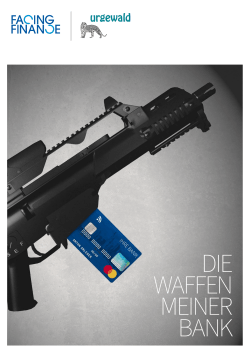 Die Waffen Meiner Bank