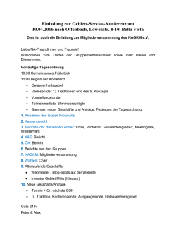 GSK-Protokoll 10.01.2016 & Einladung GSK 10.04.2016