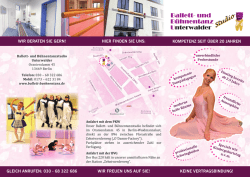 hier finden sie uns - Ballett