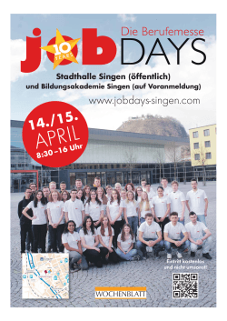 Job Days - Wochenblatt