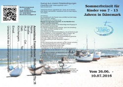 Flyer - Evangelische Jugend Harzer Land
