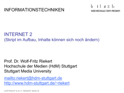 Acrobat PDF - Hochschule der Medien