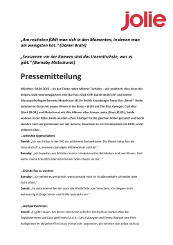 Pressemitteilung - Vision Media GmbH