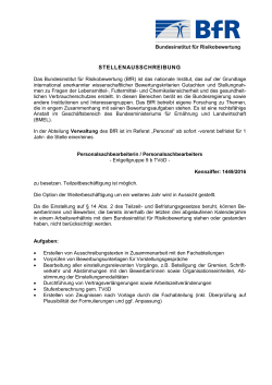 Personalsachbearbeiterin/Personalsachbearbeiter in der Abteilung