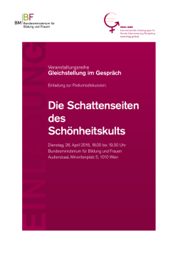Die Schattenseiten des Schönheitskults