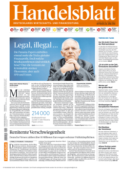 Handelsblatt - Die Onleihe