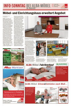INFO-SONNTAG BEI ALBA
