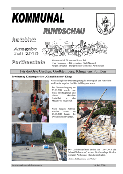 Gemeinde Parthenstein | Grethen – Großsteinberg – Klinga – Pomßen
