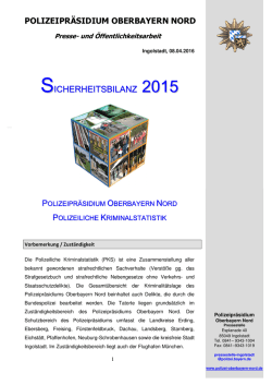 Presseinfomation PKS 2015