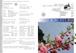 Gemeindebrief 1/2016 - Evangelische Stadtkirchengemeinde