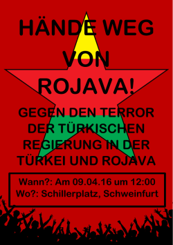 Flyer Rojava