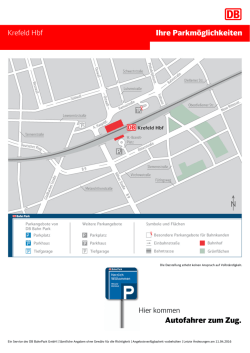 Ihre Parkm&ouml;glichkeiten Autofahrer zum Zug.