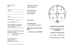 Jugendtag 2016 Untermarchtal